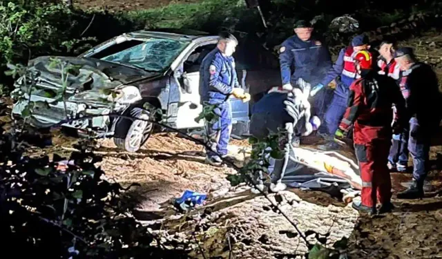 Muğla'da otomobil uçuruma düştü: 1 kişi öldü