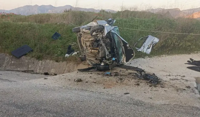 Muğla'da otomobil şarampole devrildi: 1 ölü, 2 yaralı