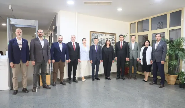 Aydınlı sanayiciler Başkan Çerçioğlu'nu ziyaret etti