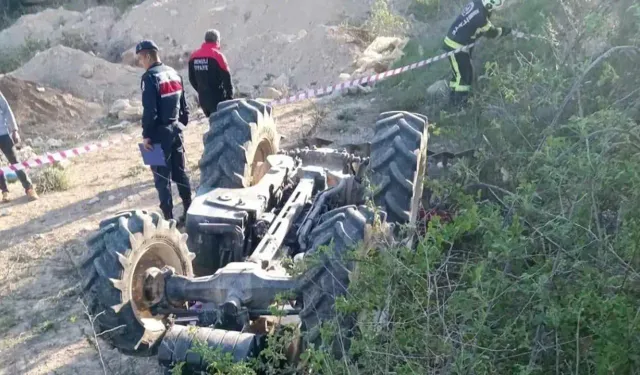 Denizli'de traktör kazası: 1 kişi öldü