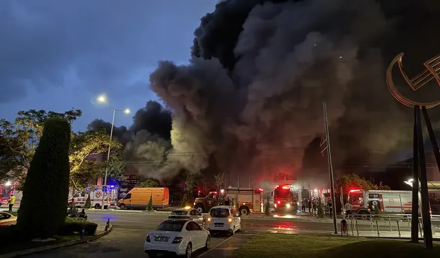 İzmir'de iki fabrikada yangın: Müdahale sürüyor