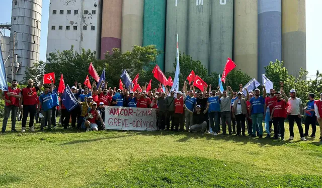 Anlaşma sağlanamadı: Amcor İzmir Fabrikası çalışanları greve gidiyor