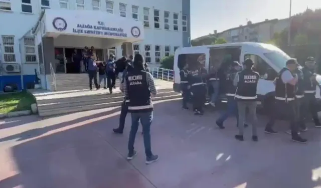 İzmir'de yasa dışı silah ticareti operasyonu: 7 şüpheli tutuklandı