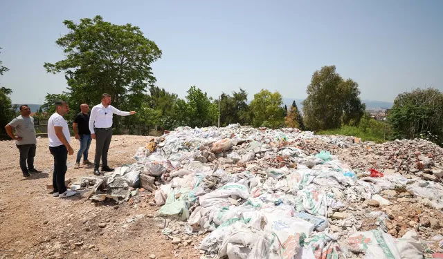 Başkan Duman'dan kaçak moloz çağrısı: İhbar edin, cezalandıralım