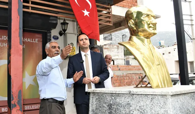 Bornova'da ayak basmadık yer bırakmadı | Başkan Eşki: Verdiğim sözü tutuyorum