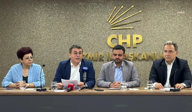 CHP İzmir'den etki ajanlığı tepkisi: Tek amacı toplumu baskı altına almak