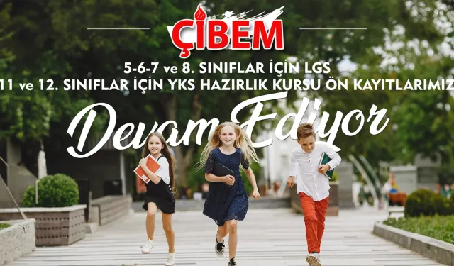 Çiğli Belediyesi öğrencilerin yanında: LGS ve YKS kurs kayıtları devam ediyor