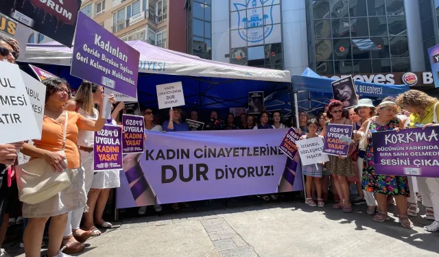 Kadın cinayetlerine karşı dur çağrısı: Tek çare iktidarı değiştirmek