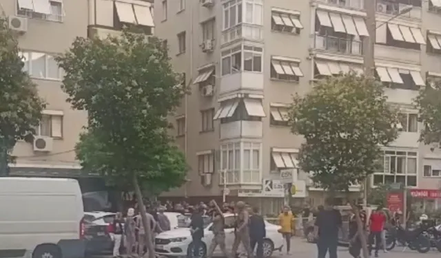 Karşıyaka'da torunu tarafından rehin alınarak boynundan bıçaklanan anneanne kurtarıldı