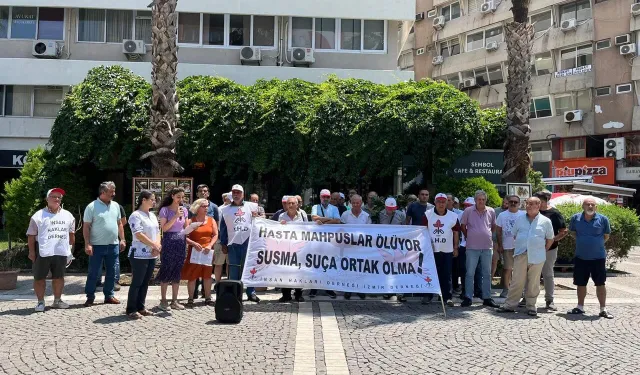 İHD İzmir'den ceza infaz kurumlarına tepki: Ağır hasta mahkumlar serbest bırakılsın