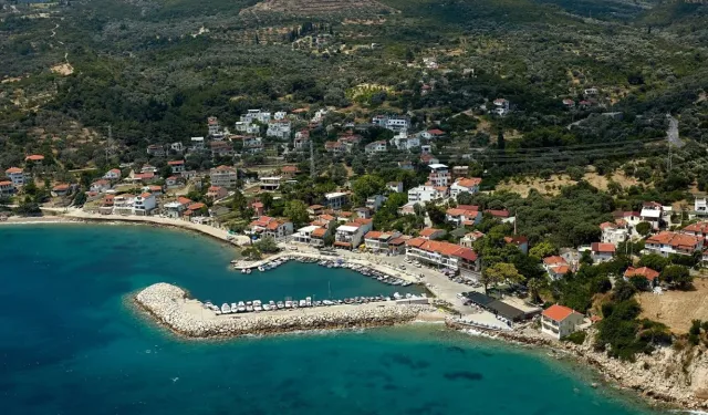 İzmir'in deniz manzaralı köyü:  Bardacık inciriyle meşhur