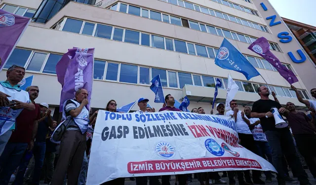 İzmir Büyükşehir'de eylem sürüyor: Teklif kabul edilemez