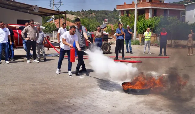 Ormanlarımız yanmasın diye: İzmir'in köyleri itfaiye üssü oluyor