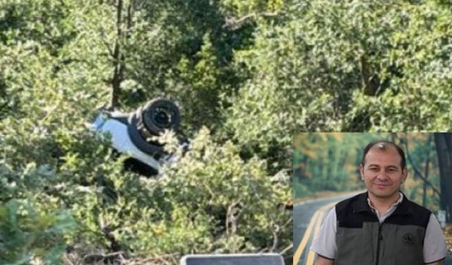 İzmir'de yangına giderken kaza geçiren Bergama Orman İşletme Müdürü şehit oldu