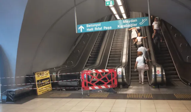 İzmir Metrosu'nda çile bitmiyor: Vatandaşlar mağdur