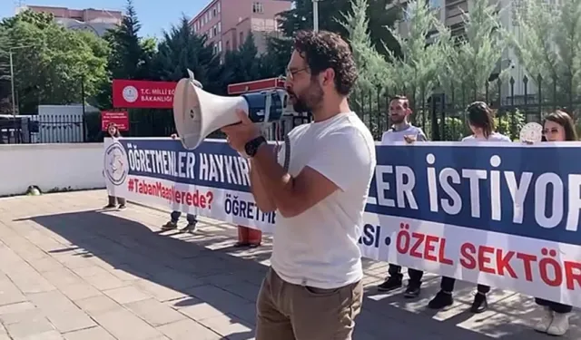 Ankara'da 25 öğretmen gözaltına alındı
