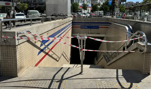 İzmir Üçyol Metro'da yürüyen merdiven arızası: 9 kişi yaralandı