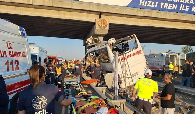 Ankara'daki feci kaza: Etkilenenlere psikososyal destek verilecek