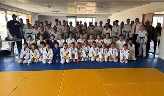 Afyon'da judo turnuvası: 60 sporcu katıldı