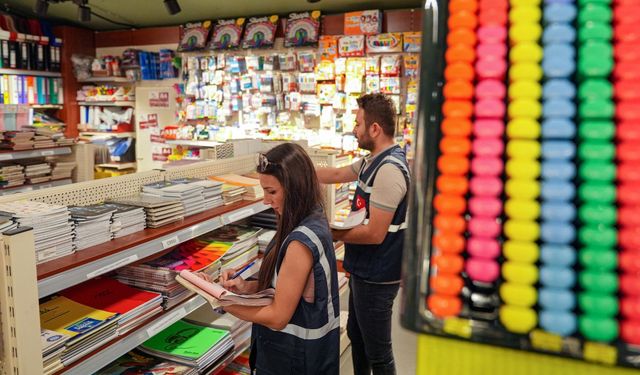 İzmir ve Manisa'da okul ürünlerine yönelik denetim başladı