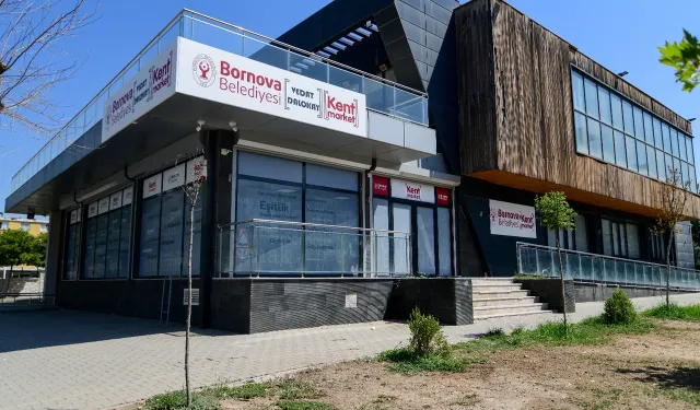 Bornova'ya 2 yeni Kent Market: Kimse yatağına aç girmeyecek