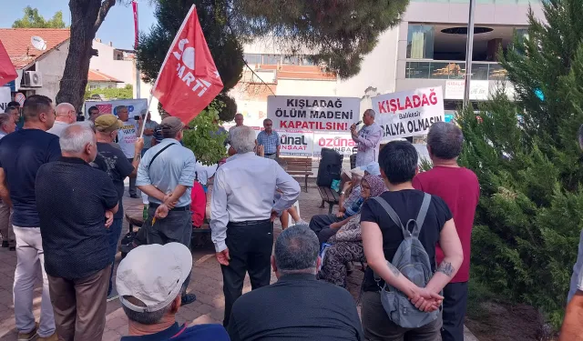 EGEÇEP'ten tepki: Kışladağ ölüm madeni kapatılsın!