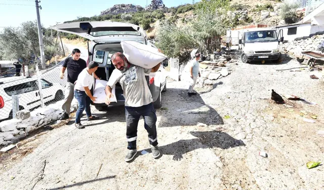 Tugay'dan açıklama: Yangından etkilenen üreticiye destek verilecek