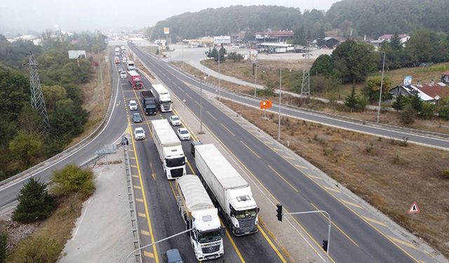 Bakanlık açıkladı: Bolu Dağı geçişi sınırlandırıldı