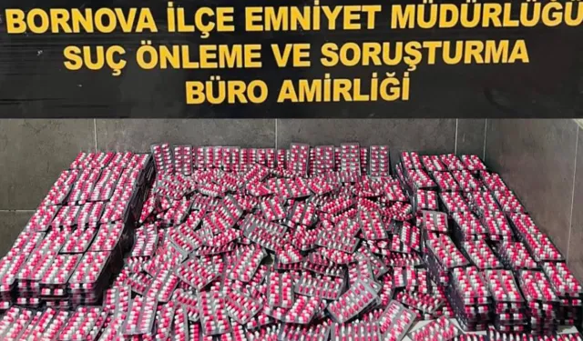 İzmir'de iş yerinde uyuşturucu satıyordu: Şüpheli şahıs yakalandı