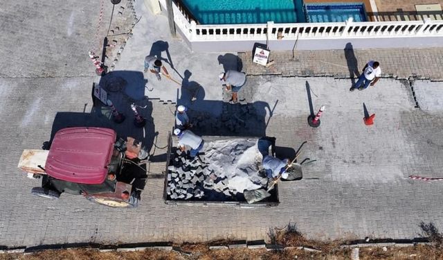 Aydın'da yol onarım çalışmaları devam ediyor: Didim güvenli yollara kavuşacak