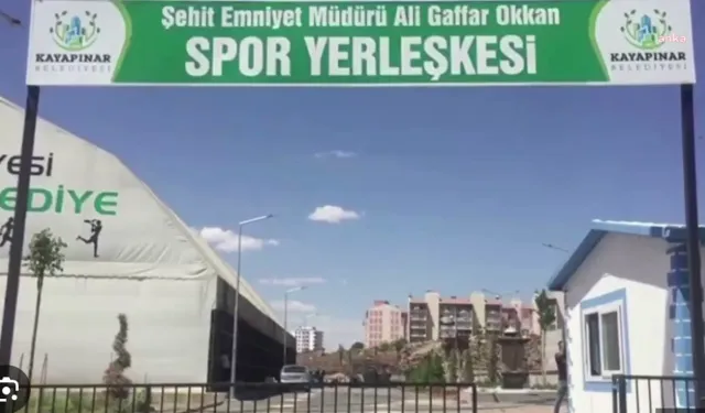 Diyarbakır’da, Şehit Gaffar Okkan’ın adı spor yerleşkesinden kaldırıldı