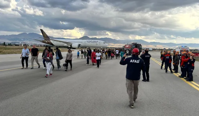 Uçakta bomba paniği: Erzurum Hava Sahası uçuşlara kapatıldı