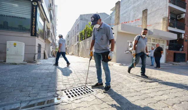 Karşıyaka'da halk sağlığı ön planda: Haşereyle mücadele tam gaz sürüyor