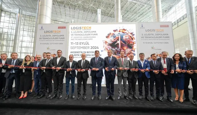 3. Logistech-Lojistik, Depolama ve Teknolojileri Fuarı İzmir'de açıldı