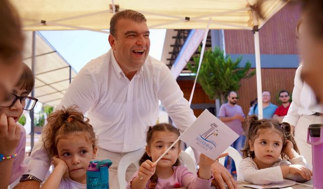 Sakin şehir Seferihisar’da festival: Çocuklar doğayla buluştu