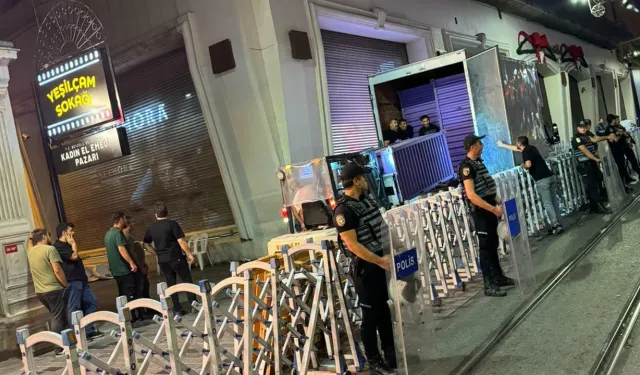 Kadın el emeği pazarına gece baskını: Standlar otoparka kaldırıldı