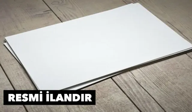 İzmir Defterdarlığı Çiğli Vergi Dairesi Müdürlüğüne Ait İlan liste