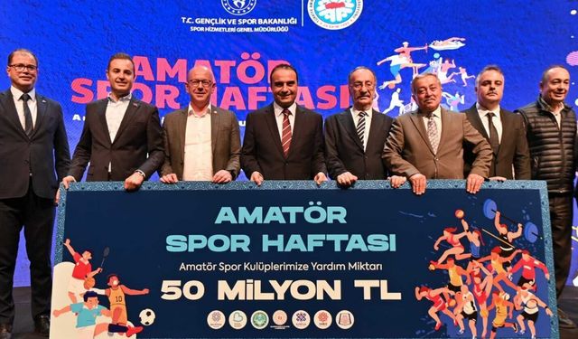 Balıkesir'de amatör spor kulüplerine dev yardım: 50 milyon TL nakdi destek sağlanacak