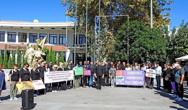 CHP Çeşme’den kadına şiddete hayır çağrısı: Susmayacağız!