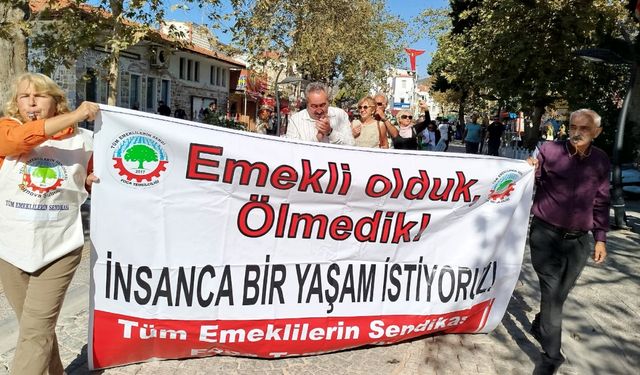 İzmir'de son bulacak: Emekliler yoksulluğa karşı yürüyor