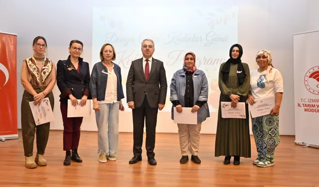 İzmir İl Tarım Müdürü Mustafa Şahin: İzmirli kadınlar Türkiye’ye örnek oluyor