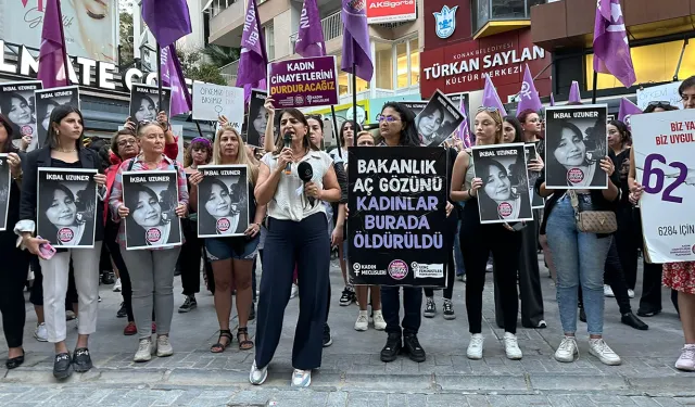 İzmir’de kadın cinayetlerine karşı protesto: Şikayetler dikkate alınmadı, katiller serbest dolaştı