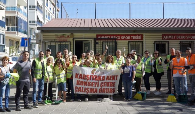 İzmir'de temizlik günü etkinliği: Hedef Tertemiz Karşıyaka