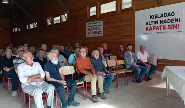 Kışladağ tepkisi: Hayvanlarımız ölüyor, pınarlarımız kuruyor!