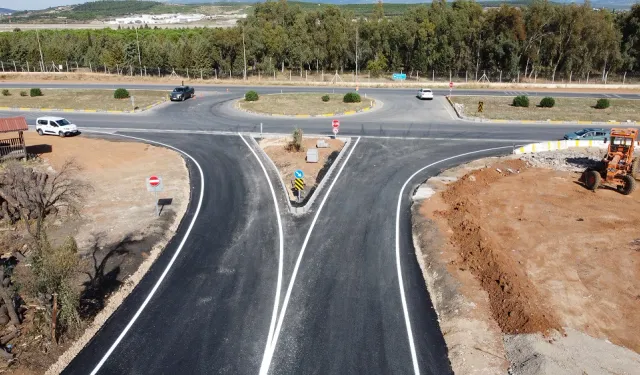 Menderes'e yeni kavşak: İlçe trafiği nefes alacak