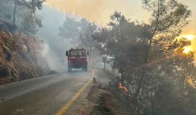 Yine ciğerlerimiz yanıyor: Muğla'da aynı anda çok sayıda bölgede yangın