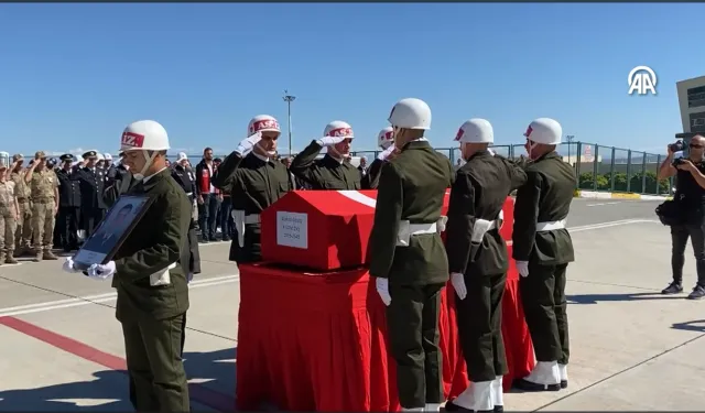 Şehit Piyade Uzman Çavuş Burak Geniş, Çanakkale'de toprağa verildi