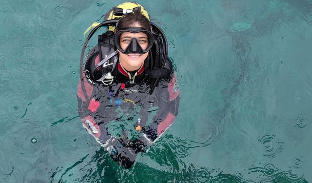 Deniz tutkusuyla gelen başarı: Su altı fotoğraflarıyla Türkiye ikincisi oldular