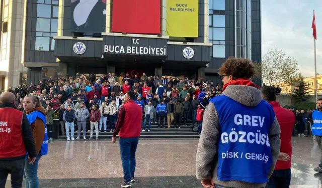 Buca'da grev sona erdi | Başkan Duman: Verebileceğimiz en yüksek rakamı verdik