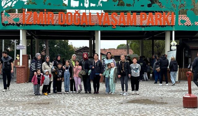 Manisalı minikler İzmir'de: Doğal Yaşam Parkı'nı gezdiler